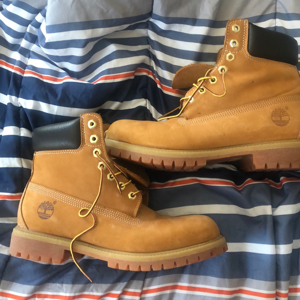 Timberlands.